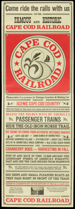 Cape Cod Railroad poster