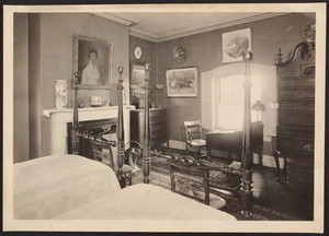 Interior view of the Lippitt-Green House, northeast bedroom third story no. 20, 14 John Street, Providence, R.I., 1919