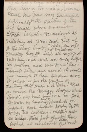 Thomas Lincoln Casey Notebook, April 1888-May 1889, 91, of the Corps of Engineers who found us