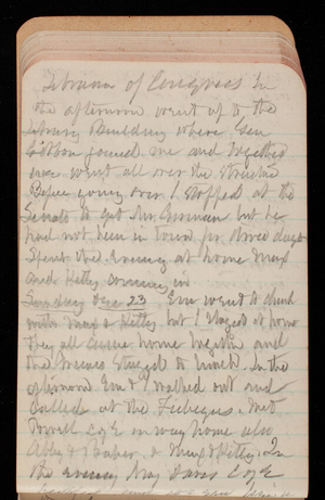 Thomas Lincoln Casey Notebook, November 1894-March 1895, 055, Library of Congress