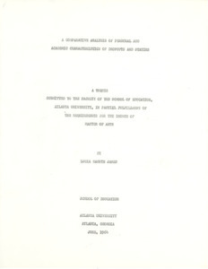 Student theses