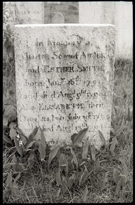 Gravestone of John Smith (1794), Great Hill Cemetery