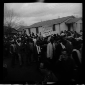 Marchers in the streets of Montgomery