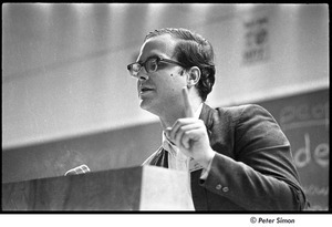 National Student Association Congress: man speaking at podium