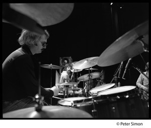 Bill Kreutzman (Grateful Dead) playing drums in concert