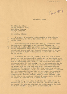 Letter from W. E. B. Du Bois to Edwin R. Embree