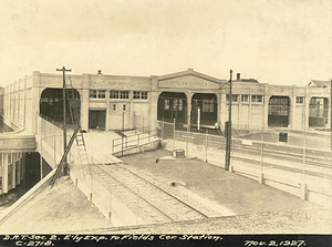 Dorchester Rapid Transit section 2. East exposure to Fields Corner Station