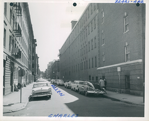 Intersection of Allen and Charles Streets