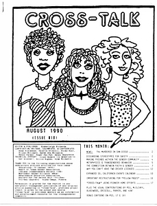 Cross-Talk: The Transgender Community News & Information Monthly, No. 18 (August, 1990)
