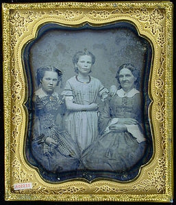 Three unidentified women