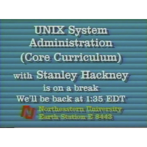 UNIX system administration