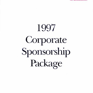 Festival Puertorriqueño 1997 corporate sponsorship package