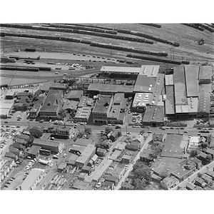 Cambridge Street, Grossier and Schlager Steel Company and the area, Parsons, Friedman, Somerville, MA