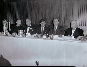John F. Kennedy at Friends of St. Patrick, March 16, 1954