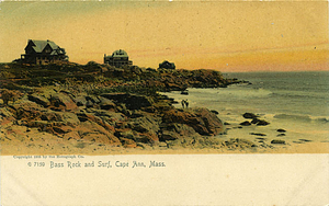 Bass Rock and surf, Cape Ann, Mass.