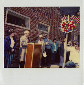 Dedication of George Rose Square