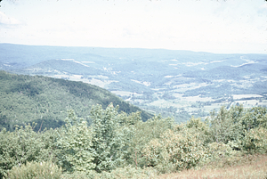 Petersburgh New York valley from Taconic Crest Trail