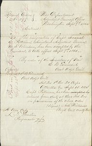 Civil War Papers of Samuel E. Pittman, Lt. Col.