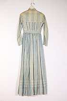 Blue and White Checkered Dress