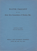 Water Pageant by the Civic Arts Association of Newton, Inc.