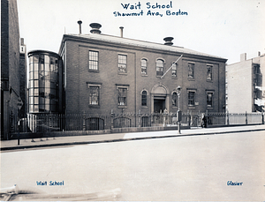 Wait School, Shawmut Avenue, Boston