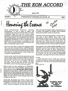 The EON Accord Vol. 2 Issue 1 (January, 1993)