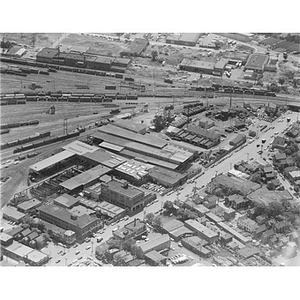 Cambridge Street, Grossier and Schlager Steel Company and the area, Parsons, Friedman, Somerville, MA