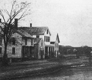Corner of Main and Mechanic Streets (now Princess Street), circa 1860's