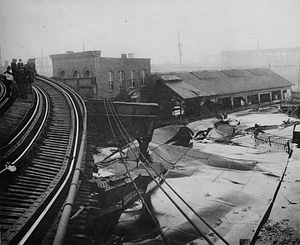 Molasses flood, destruction