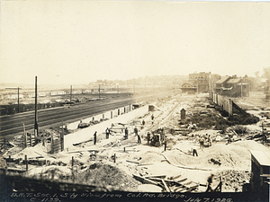 Southerly view from Columbia Road bridge