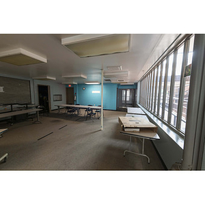 Harriet Tubman House cafeteria facing southeast