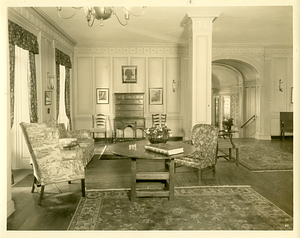 The Andover Inn's Lounge Looking Towards the East Wing