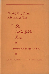 Saint Anthony's Holy Rosary Sodality "The Golden Jubilee Revue" (1952)