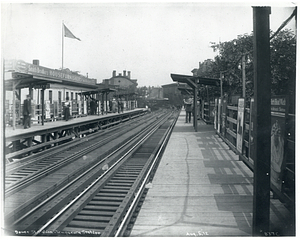 Dover Street Station, temporary shelter