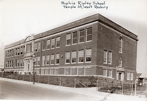 Sophia Ripley School, Temple Street, West Roxbury