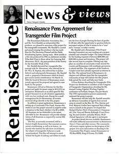 Renaissance News & Views, Vol. 8 No. 5 (May 1994)