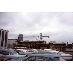 Construction of Ell Center Addition 1964