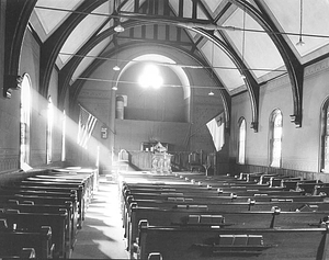 Interior of the Congregational Church, Swampscott, Mass.