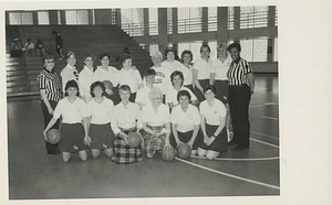 Basketball players from the SC 1989 Faculty/Student game