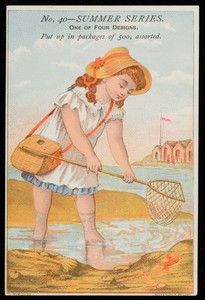 Sample card for summer series No. 40, location unknown, undated