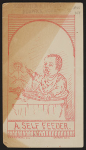 Trade card for The Ideal Parlor, stoves, Magee Furnace Co., Boston, Mass., undated