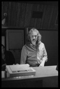 David Crosby in Wally Heider Studio 3 while producing the first Crosby, Stills, and Nash album