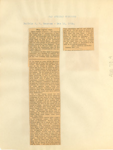 Pan African Congress Buffalo N.Y. Express Dec 18, 1918