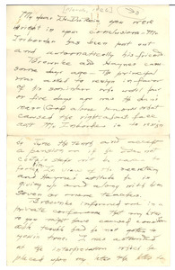 Letter from Lucille McLendon to W. E. B. Du Bois