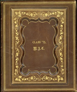 Massachusetts Agricultural College Class of 1875 Photograph Album