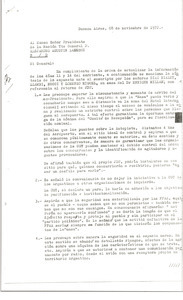 Letters from Tomás Sánchez de Bustamante to Alejandro A. Lanusse