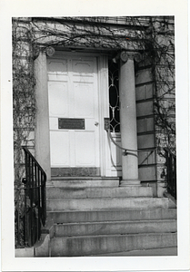 Doorway to the Unitarian Universalist Association Headquarters