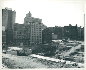 City Hall area construction