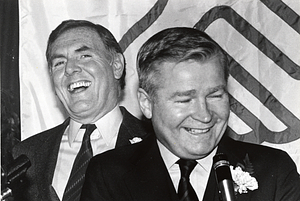 Mayor Raymond L. Flynn and Senate President William M. Bulger