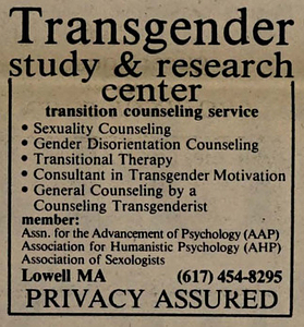 Transgender study & research center